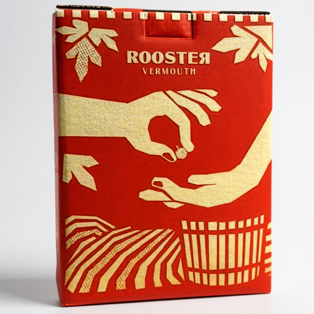 VERMOUTH ROOSTER ROSSO BAG IN BOX